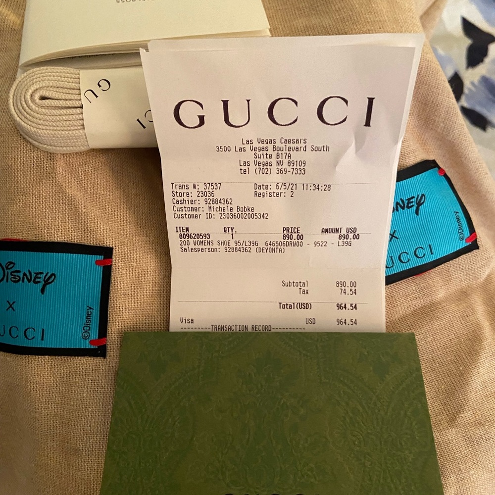 Gucci Disney Ryton sneaker - Picture 5 of 6